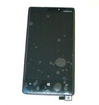 Front cover with touch screen and LCD display Nokia Lumia 920 - black (original)
