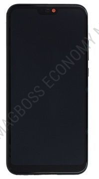 Front cover with touch screen and display HTC Desire 601 Dual SIM 6160 - black (original)