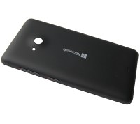Battery cover Microsoft Lumia 535/ Lumia 535 Dual SIM - black (original)