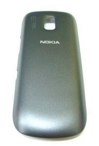 Battery cover Nokia 202 Asha - dark grey (original)