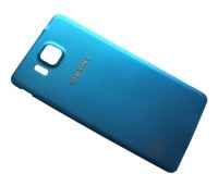 Battery cover Samsung SM-G850F Galaxy Alpha - blue (original)