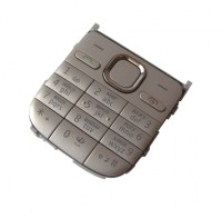 Keypad Russian Nokia C2-01 - silver (original)