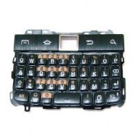 Keypad Samsung B5512Galaxy Y Pro Duos - metalic black (original)