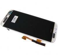 Touch screen display HTC One M8 - white (original)