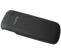 Battery cover Nokia C1-02 - black (original)
