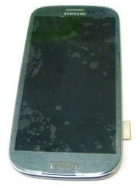 Front cover and touch-screen display Samsung GT-i9300 Galaxy S3 - titan grey (original)