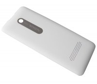 Battery cover Nokia 301/ 301 Dual SIM - white (original)