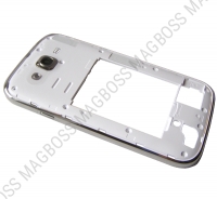 Middle cover Samsung I9060 Galaxy Grand Neo - white (original)