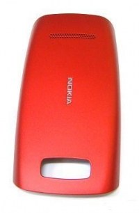 Battery cover Nokia 305 Asha/ 306 Asha - red (original)