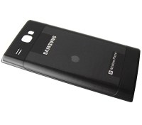 Battery cover Samsung I8350 Omnia W - black (original)