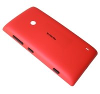 Battery cover Nokia Lumia 520 - red (original)