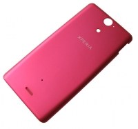 Battery cover Sony LT25i Xperia V - pink (original)
