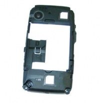 Middle cover Sony Ericsson WT13I MIX - black (original)