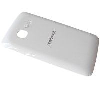 Battery cover Alcatel OT 4007/ OT 4007D One Touch Pixi - white (original)