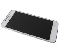 Front cover with touch screen and LCD display Huawei Ascend G630 - white (orignal)