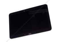 Front cover with touch screen and display the Samsung SM-T530 Galaxy Tab 4 10.1/ SM-T535 Galaxy Tab 4 10.1 LTE - black (original)