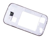 Middle cover Samsung I9060i Galaxy Grand Neo Plus - white (original)