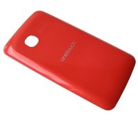 Battery cover Alcatel OT 4010/ 4010D - red (orginal)