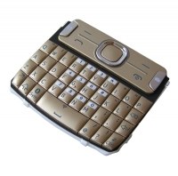 Keypad QWERTY Nokia 302 Asha - golden light (original)