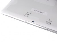 Back cover Samsung P5100 Galaxy Tab 2 10.1 - white (original)
