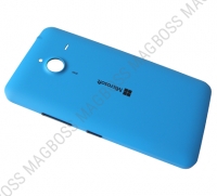 Battery cover Microsoft Lumia 640 XL - cyan (original)