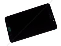 Front cover with touch screen and LCD display Samsung SM-T285 Galaxy Tab A 2016 7.0 LTE - black (original)