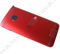 Battery cover One M7 - red (original)
