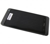 Front cover with touch screen and LCD display HTC One Dual SIM (802w) - black (original)
