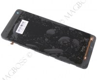 Front cover with touch screen and LCD display HTC One mini 601n - black (original)