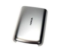 Battery cover Nokia C6-01 - silver (original)