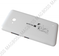 Battery cover Microsoft Lumia 640/ Lumia 640 Dual SIM - white (original)