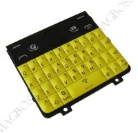 Keypad Nokia 210 Asha/ 210 Asha Dual SIM - yellow (original)
