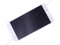 Front cover with touch screen and LCD display HTC One XL - black (original)