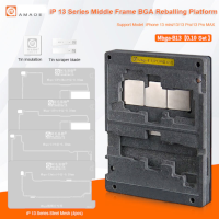 Amaoe Mbga B Ip In Mm Bga Reballing Platform With Stencils