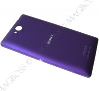 Battery cover Sony C2305 Xperia C - purple (original)