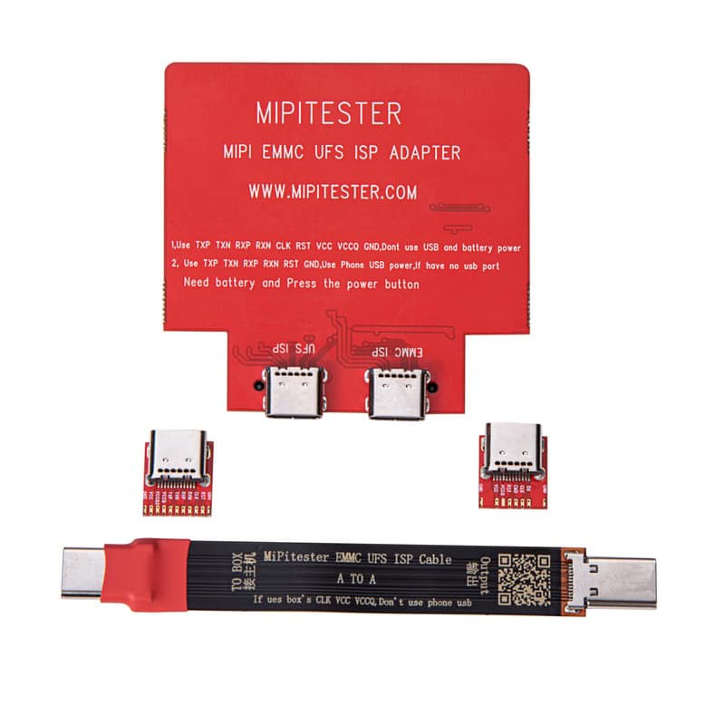 MiPi Tester eMMC / UFS ISP Adapter for MiPi Tester Mini / Gear 2