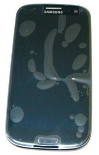 Front cover and touch-screen display Samsung GT-i9305 Galaxy S3 LTE - black (original)
