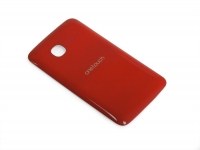 Battery cover Alcatel OT 4007/ OT 4007D One Touch Pixi - red (original)