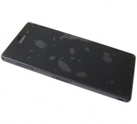 Front cover with touch screen and display Sony D6603/ D6643/ D6653 Xperia Z3 - black (original)