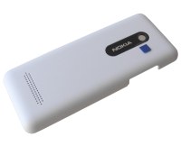 Battery cover Nokia 206 Asha Dual SIM - white (original)