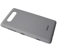 Battery cover Nokia Lumia 820 - grey matt (original)