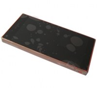 Front cover with touch screen and display LCD Sony E5803/ E5823 Xperia Z5 Compact - coral (original)