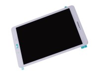 Front cover with touch screen and LCD display Samsung SM-T815 Galaxy Tab S2 9.7 LTE/ SM-T810 Galaxy Tab S2 9.7 - white (original)