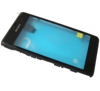 Front cover with touch screen Sony D2005/ D2004 Xperia E1/ D2105/ D2104/ D2114 Xperia E1 dual - black (original)