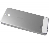 Battery cover Nokia 515/ 515 Dual SIM - silver (original)