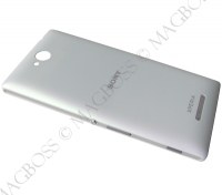Battery cover Sony C2305 Xperia C - white (original)