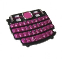 Keypad Nokia 200/ 201 - pink (original)
