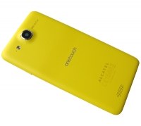 Battery cover Alcatel OT 6033 One Touch Idol Ultra - yellow (original)