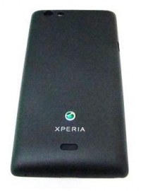 Battery cover Sony ST23i Xperia Miro - black (original)