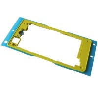 Middle cover Sony D5503 Xperia Z1 Compact - lime (original)